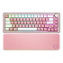 Teclado Gamer Cooler Master CK721 Sakura RGB 65%, Teclado Mecánico, Switch Red, Inalámbrico, Rosa (Inglés) - Imagen adicional 1