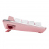 Teclado Gamer Cooler Master CK721 Sakura RGB 65%, Teclado Mecánico, Switch Red, Inalámbrico, Rosa (Inglés) - Imagen adicional 5