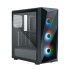 Gabinete Cooler Master CMP 520 con Ventana ARGB, Midi-Tower, Mini-ITX/Micro-ATX/ATX, USB 3.2/2.0, sin Fuente, 3 Ventiladores ARGB Instalados, Negro  2