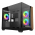 Gabinete Cooler Master Elite 481 Wood, Mini-Tower, Micro-ATX/Mini-ITX, USB 3.0, sin Fuente, 3 Ventiladores Instalados, Negro