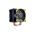 Ventilador Cooler Master MasterAir MA410M RGB, 120mm, 600 RPM - 1800 RPM, Negro/Amarillo  1