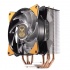 Disipador CPU Cooler Master MasterAir MA410P TUF Gaming Edition, 120mm, 650 - 2000RPM, Negro/Amarillo  12