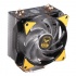 Disipador CPU Cooler Master MasterAir MA410P TUF Gaming Edition, 120mm, 650 - 2000RPM, Negro/Amarillo  5