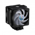 Disipador CPU Cooler Master MasterAir MA612 Stealth ARGB, 120mm, hasta 1800RPM, Negro   5