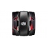 Disipador CPU Cooler Master MasterAir Maker 8, 140mm, 600-1800RPM, Negro/Rojo  2
