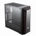 Gabinete Cooler Master MasterBox MB520 TG, Midi-Tower, ATX/Micro-ATX/Mini-ITX, USB 3.0, sin Fuente, 1 Ventilador Instalado, Negro/Rojo  2