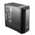Gabinete Cooler Master MasterBox MB520 TG con Ventana LED Rojo, Tower, ATX/Micro-ATX/Mini-ITX, sin Fuente, 1 Ventilador Instalado, Negro  5