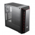 Gabinete Cooler Master MasterBox MB520 TG, Midi-Tower, ATX/Micro-ATX/Mini-ITX, USB 3.0, sin Fuente, 1 Ventilador Instalado, Negro/Rojo  5