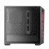 Gabinete Cooler Master MasterBox MB520 TG con Ventana LED Rojo, Tower, ATX/Micro-ATX/Mini-ITX, sin Fuente, 1 Ventilador Instalado, Negro  4