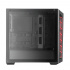 Gabinete Cooler Master MasterBox MB520 TG con Ventana LED Rojo, Tower, ATX/Micro-ATX/Mini-ITX, sin Fuente, 1 Ventilador Instalado, Negro  7