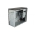 Gabinete Cooler Master MasterBox E300L, Mini-Tower, micro-ATX/mini-ITX, USB 3.1, sin Fuente, Negro/Rojo  6