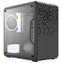 Gabinete Cooler Master MasterBox Q300L Rainbow con Ventana RGB, Mini-Tower, Micro-ATX/Mini-ITX, USB 3.0, sin Fuente, 1 Ventilador Instalado, Negro  1