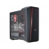 Gabinete Cooler Master MasterBox 5t con Ventana, Midi-Tower, ATX/Micro-ATX/Mini-ATX, USB 3.0, sin Fuente, Negro/Rojo  2
