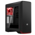 Gabinete Cooler Master MasterCase Pro 6 con Ventana LED Rojo, Midi-Tower, ATX,Micro-ATX/Mini-ITX, USB 3.0, sin Fuente, Negro  3