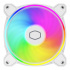 Ventilador Cooler Master Master MasterFan MF120 HALO², 120mm, 2050RPM, ARGB, Blanco   2