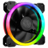 Ventilador Cooler Master MasterFan MF120 S2, 120mm, 1200RPM, ARGB, Negro   1