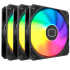 Ventilador Cooler Master MF120 LITE, 3x 120mm, 1750RPM, ARGB, Negro  1