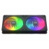 Ventilador Cooler Master MasterFan SF240R ARGB, 2x 120mm, 650 - 1800RPM, Negro - Imagen adicional 3