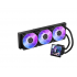 Cooler Master Master Liquid Core LCD 360 Enfriamiento Líquido para CPU, 3x 120mm, hasta 1750RPM, Negro