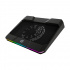 Cooler Master Base Enfriadora Notepal X150 Spectrum para Laptop 17", 1 Ventilador de 1000RPM, Negro  1