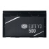Fuente de Poder Cooler Master Elite V3 80 PLUS, 20+4 pin ATX, 120mm, 500W  5