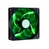 Ventilador Cooler Master SickleFlow 120 LED Verde, 120mm, 2000RPM, Negro/Verde