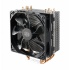 Disipador CPU Cooler Master Hyper 212 LED, 120mm, 600 - 1600RPM, Negro/Metal/Rojo  2