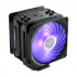 Disipador CPU Cooler Master Hyper 212 RGB, 120mm, 650 - 2000RPM, Negro ― Compatibilidad con S-1700  1