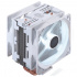Disipador CPU Cooler Master Hyper 212 LED Turbo White Edition, 120mm, 600 - 1600RPM, Blanco  2