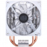 Disipador CPU Cooler Master Hyper 212 LED Turbo White Edition, 120mm, 600 - 1600RPM, Blanco  5