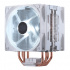 Disipador CPU Cooler Master Hyper 212 LED Turbo White Edition, 120mm, 600 - 1600RPM, Blanco  6