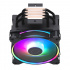 Disipador CPU Cooler Master Hyper 212 Halo Black, 120mm, hasta 2050RPM, Negro   5