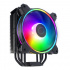 Disipador CPU Cooler Master Hyper 212 Halo Black, 120mm, hasta 2050RPM, Negro   3