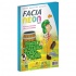 Copamex Papel Facia Neon 75g/m², 100 Hojas de Tamaño Carta, Azul