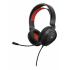 Corsair Audífonos Gamer HS35 v2 para Playstation/Xbox/Smartpone/PC/MAC, Alámbrico, 3.5mm, Negro/Rojo ― Caja Abierta