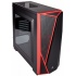 Gabinete Corsair Carbide Spec-04 con Ventana, Midi-Tower, ATX/Micro-ATX/Mini-ITX, USB 2.0/3.0, sin Fuente, 1 Ventilador Instalado, Negro/Rojo  1