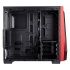 Gabinete Corsair Carbide Spec-04 con Ventana, Midi-Tower, ATX/Micro-ATX/Mini-ITX, USB 2.0/3.0, sin Fuente, 1 Ventilador Instalado, Negro/Rojo  6