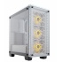 Gabinete Corsair Crystal 460X RGB con Ventana, Midi-Tower, ATX/Micro-ATX/Mini-ITX, USB 3.0, sin Fuente, Blanco  12