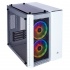Gabinete Corsair Crystal 280X con Ventana RGB, Micro-Tower, Micro ATX/Mini-ITX, USB 3.0, sin Fuente, 2 Ventiladores RGB Instalados, Blanco  1