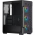 Gabinete Corsair iCUE 220T RGB Airflow con Ventana, Midi-Tower, ATX/Micro-ATX/Mini-ITX, USB 3.2, sin Fuente, Negro  1