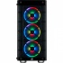 Gabinete Corsair iCUE Crystal 465X RGB con Ventana, Midi-Tower, ATX/Micro ATX/Mini-ATX, USB 3.0, sin Fuente, 3 Ventiladores RGB Instalados, Negro  3