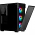 Gabinete Corsair iCUE 220T con Ventana RGB, Midi-Tower, ATX/Micro ATX/Mini-ITX, USB 3.0, sin Fuente, Negro  8