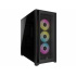 Gabinete Corsair iCUE 5000D RGB AIRFLOW con Ventana, Midi-Tower, ATX, USB 3.2, sin Fuente, 3 Ventiladores RGB Instalados, Negro  1