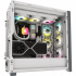 Gabinete Corsair iCUE 5000D RGB AIRFLOW con Ventana, Midi-Tower, ATX, USB 3.2, sin Fuente, 3 Ventiladores RGB Instalados, Blanco  7