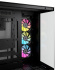 Gabinete Corsair iCUE LINK 6500X RGB, Midi-Tower, ATX/EATX/Micro-ATX/Mini-ITX, USB 3.0, sin Fuente, 3 Ventiladores Instalados, Negro  6