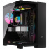 Gabinete Corsair iCUE LINK 6500X RGB, Midi-Tower, ATX/EATX/Micro-ATX/Mini-ITX, USB 3.0, sin Fuente, 3 Ventiladores Instalados, Negro  1