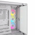 Gabinete Corsair iCUE LINK 6500X RGB, Midi-Tower, ATX/EATX/Micro-ATX/Mini-ITX, USB 3.0, sin Fuente, 3 Ventiladores Instalados, Blanco  6