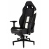 Corsair Silla Gamer T2 Road Warrior, Negro/Blanco  1