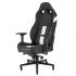 Corsair Silla Gamer T2 Road Warrior, Negro/Blanco  4