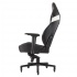Corsair Silla Gamer T2 Road Warrior, Negro/Blanco  6